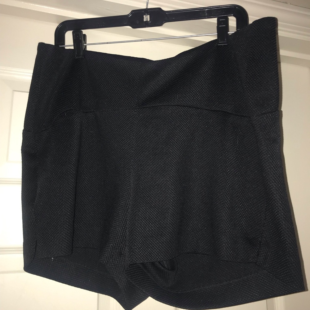 Black Woven Torrid Shorts